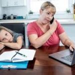 Home schooling and working