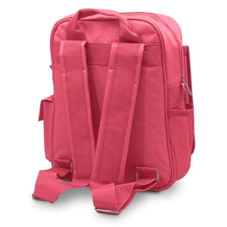 pink rucksack