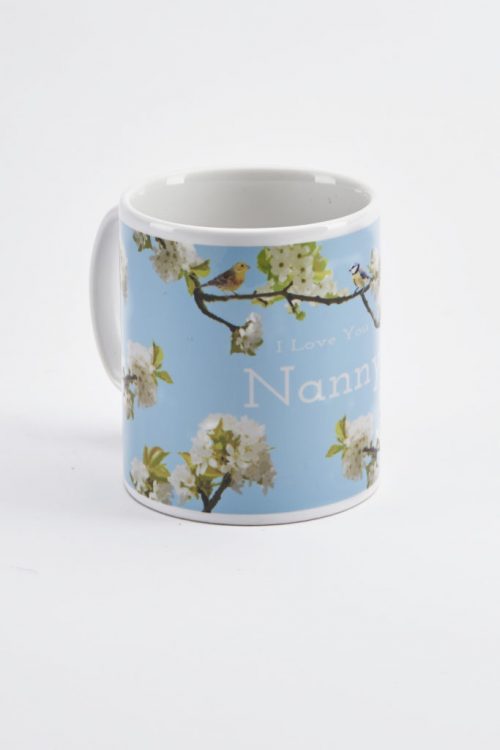 Personalised Floral Mug