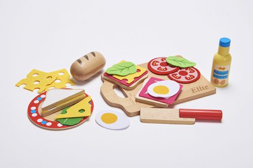 Wooden Sandwich Toy